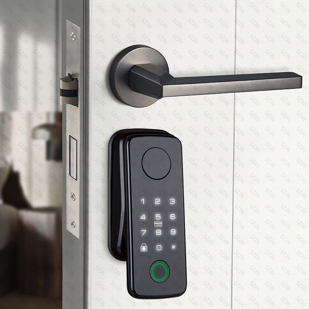 TTLock Auto Smart Fingerprint  - Glass Door Hinge review and price