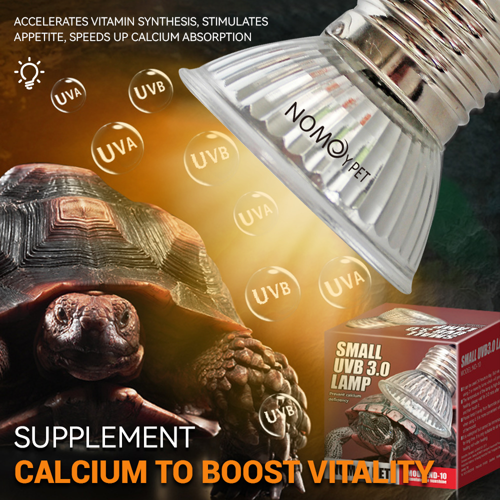 Reptile UVA UVB 50W Lamp Vitam - Vitamin D3 Reptile review and price