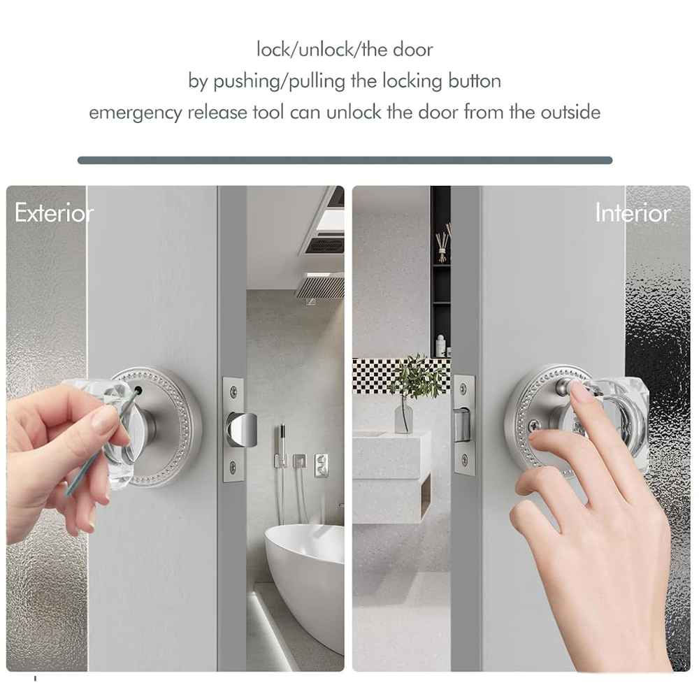 Brushed crystal door handle, p - Glass Door Hinge review and price